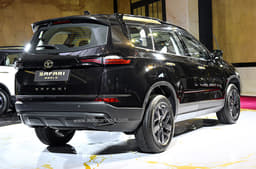 Tata Safari The Safari Gold edition is available in two colours - White Gold and Black Gold.